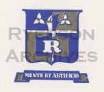 "With Mind and Skill", official motto of the Ryerson Coat-of-Arms (from Ryerson's 1952 yearbook inside cover page)