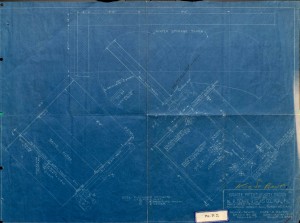 Scaife Patent Gravity Filter, W.B. Scaife & Sons, Co., 1909. This cyanotype is one of only two known surviving blueprints from the King Street premises.