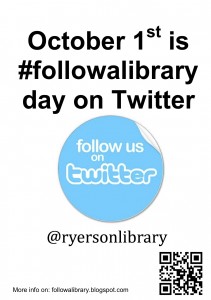 follow a library day poster