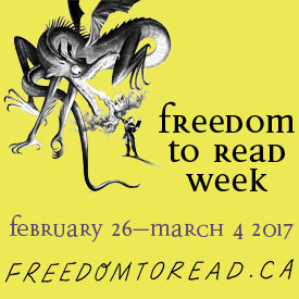 Freedom to Read Week Feb 26 - March 4, 2017